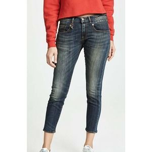 R13 Boy Skinny Vintage Dark wash jeans sz 27 R13WM0086-11 Mid-Rise (K